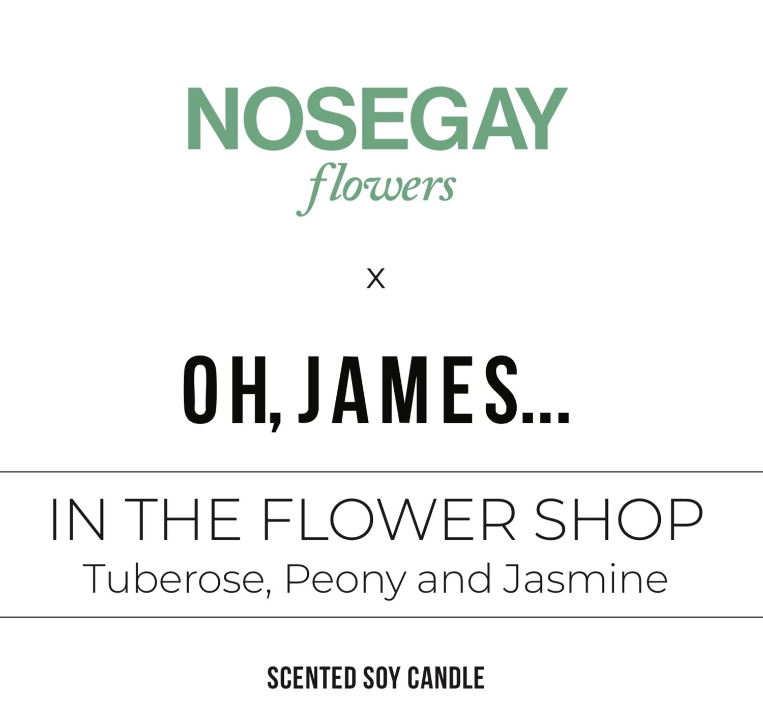 IN THE FLOWER SHOP - OH, JAMES...