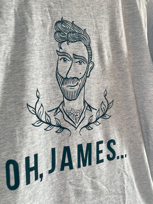 Oh, James... Logo T Shirt - OH, JAMES...
