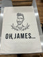 Oh, James... Logo Tea Towel